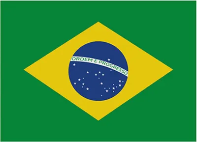 Obrázok produktu pre Vlajka s potlačou Brazília