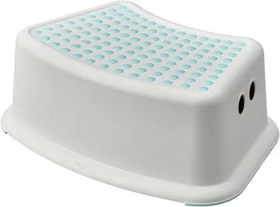 Produktbild von Kinderhocker für Kinder, in Weiß und Grün