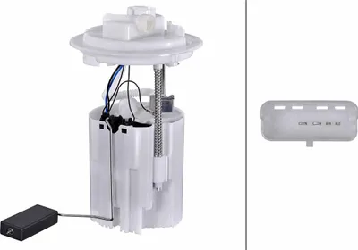 Produktbild von Kraftstoff-Fördereinheit elektrisch 4-polig HELLA für u.a. ALFA ROMEO 159