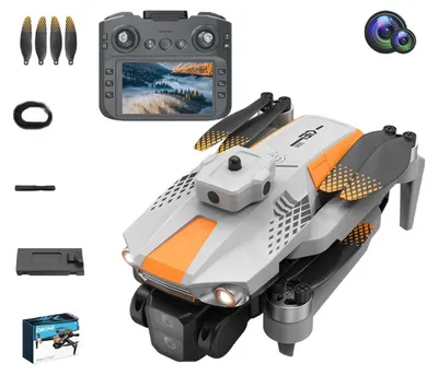 Produktbild von Zimilo Drohne mit Kamera und Bildschirm-Fernbedienung, 360° Hindernisvermeidung, Bürstenloser Motor, 5G FPV Live Übertragung, 25 Min. Akkulaufzeit