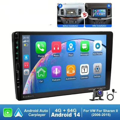 Immagine prodotto di Autoradio da 9 pollici - Lettore multimediale - Autoradio Android - Radio 2 DIN - Autoradio