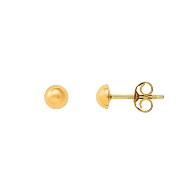 Produktbild von Xenox XG9K4083G Ohrstecker Ohrringe Damen Fine Zarge Gelbgold 375/- Ø 4 mm