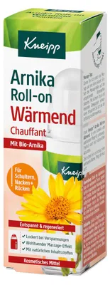 Obrázek produktu pro Kneipp Arnica Roll-on hřejivý veganský s organickou arnikou 50ml