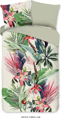 Productafbeelding van Good Morning Dekbedovertrek "bloemen" - Multi - (140x200/220 cm) - Katoen