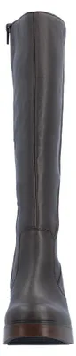 Produktbild von Rieker Damen Stiefel Blockabsatz Langschaft Reißverschluss unifarben 58090, Größe:39 EU, Farbe:Braun