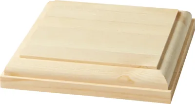 Produktbild von Abschlußaufsatz für Pfosten aus nordischer Fichte - 150x150x26mm (141)