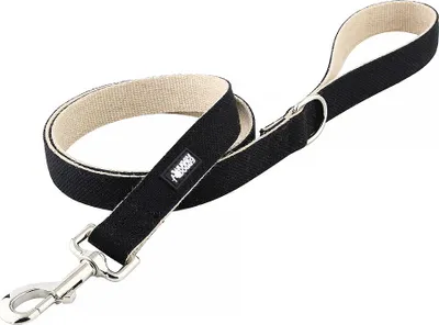 Obrázek produktu pro Vodítko pro psy černé silné HUGGY DOGGY light S