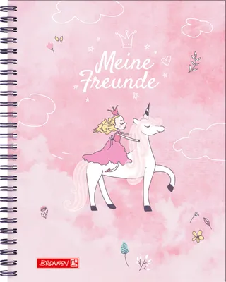 Produktbild von BRUNNEN Freundebuch Princess 4061947039498