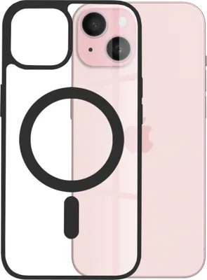 Produktbild von Techsuit MagSafe Pro Back Cover Hülle für Apple iPhone 15 - Schwarz