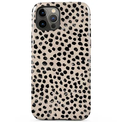 Imagen del producto de Funda trasera resistente para Apple iPhone 12 (Pro) con tecnología MagSafe, color "Almond Latte"