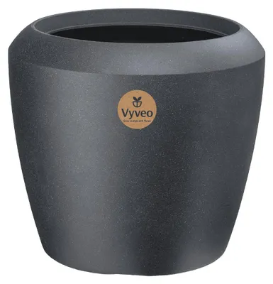 Produktbild von Vyveo - Blumentopf Liora - Schwarz - 34x31