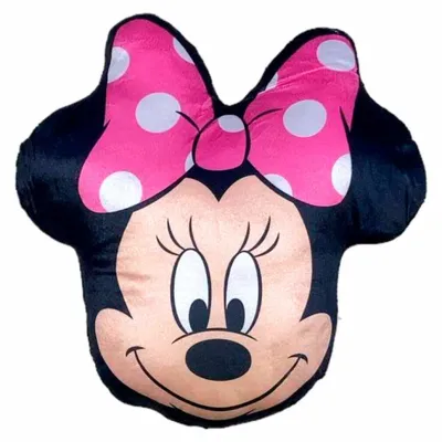 Produktbild von Disney 3d Minnie Kissen 35 Cm Rosa  Rosa One Size