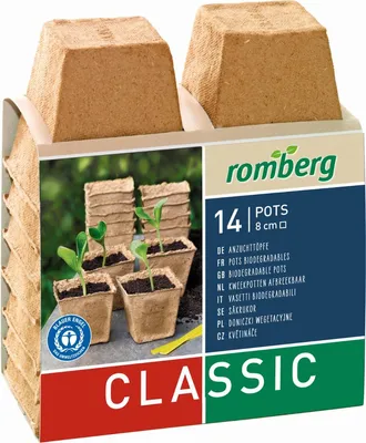 Obrázek produktu pro Nohel Garden Květník NATUR 8x8cm 14ks