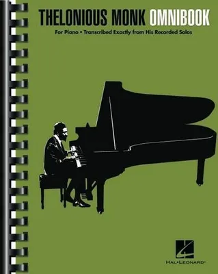 Obrázok produktu pre Thelonious Monk Omnibook for Piano Jazz Transcription Songbook with 40 Classic Solos Note-For-Note Sheet Music Collection for Jazz Pianists and Music Educators