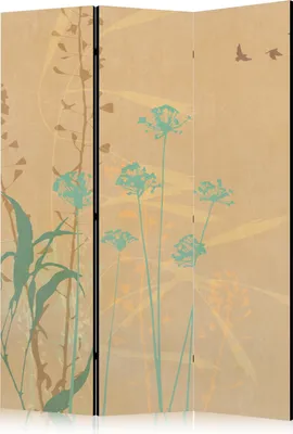 Obrázok produktu pre Jednostranný paraván Pre deti 135x172 cm 3-dielny béžový