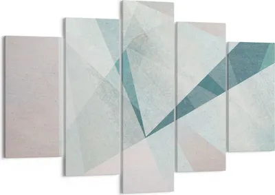 Produktbild von Bild auf Leinwand - Leinwandbild - Abstraktion modern - 150x100cm - Wand Bild - Wanddeko - Leinwanddruck - Bilder - Kunstdruck - Wanddekoration - Leinwand bilder - Wandkunst - EA150x100-3947