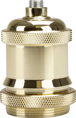 Immagine prodotto di Portalampada E27 vintage Edison base ottone EC428