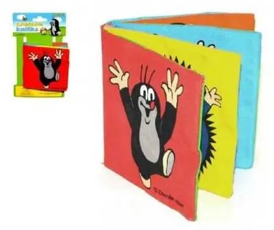 Obrázok produktu pre Textilná šuštiaca knižka Krtko 10x10cm Wiky