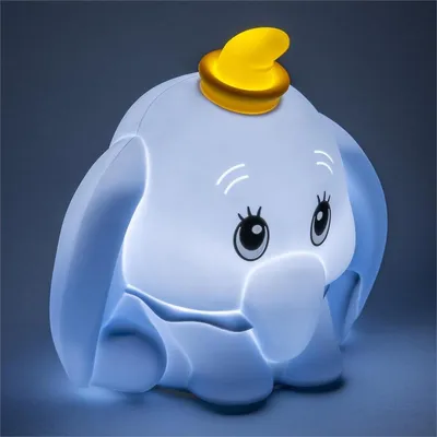 Obrázek produktu pro Dumbo SquishyGlo, silikonová lampička, dobíjecí