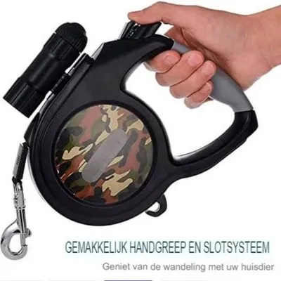 Produktbild von Hundeleine 8 Meter - Hundeleine Flexi - Roll-Hundeleine 8 Meter