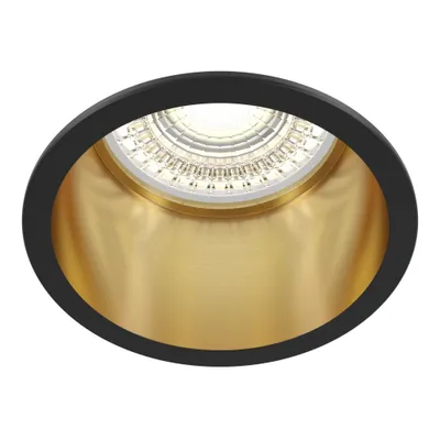 Produktbild von Maytoni DL049-01GB, 1 Glühbirne(n), GU10, IP20, Schwarz, Gold