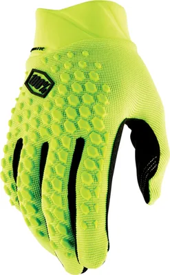 Immagine prodotto di 100% Guanti da bici Geomatic Colore: Giallo neon, Taglia: S