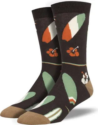 Produktbild von Socksmith – Surfboards / Surfbretter Herren Bambus Socken braun Gr. 43 – 46