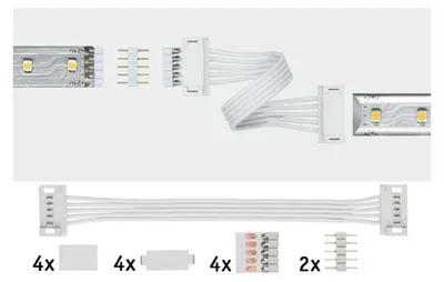 Produktbild von Paulmann 709.19, Beleuchtungsstecker, Weiß, Kunststoff, IP20, III, 144 W