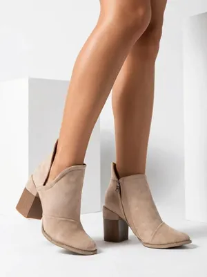 Produktbild von Beige Damenstiefeletten mit Cintura-Ausschnitten - Schuhe 1, Größe 40