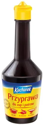 Zdjęcie produktu dla Przyprawa do zup i potraw w płynie 181 ml Kucharek