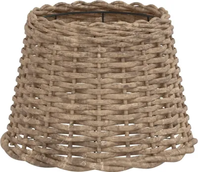 Produktbild von vidaXL Lampenschirm Braun Ø30x20 cm Korbweide