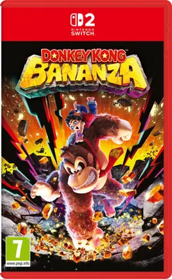 Obrázek produktu pro Nintendo Donkey Kong Bananza, Nintendo Switch 2, E10+ (starší 10 let), Fyzické médium