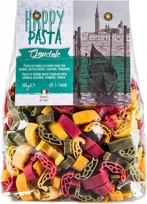Zdjęcie produktu dla Pasta Happy Pasta Gondole 500g - Dalla Costa