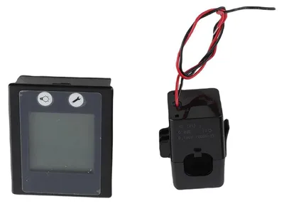 Productafbeelding van Draadloze Energiemeter met Digitale Ampèremeter en Spanningsmeter