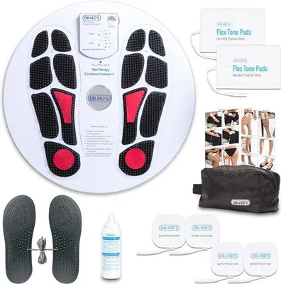 Produktbild von Famanu Massagegerät zur Durchblutungsförderung für Beine und Füße - Schwarz