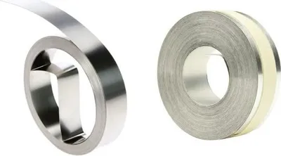 Image de Ruban d'impression DYMO, largeur 12 mm, longueur 3,65 m, aluminium
