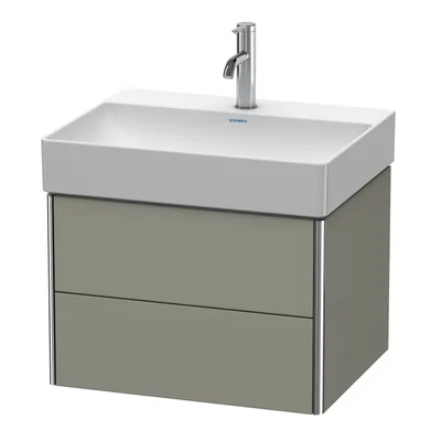 Produktbild von Duravit Duravit Waschtischunterbau XSQUARE 397x584x460mm steingr sdm