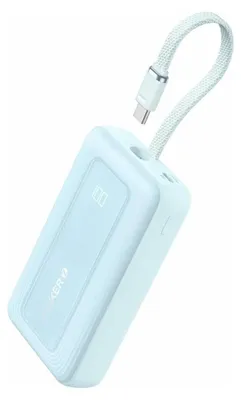 Image de Anker Batterie externe 10000 mAh 30W Câble USB-C, Bleu