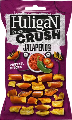 Produktbild von HuligaN Pretzel Crush Jalapeno (18 x 65g)