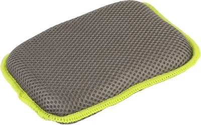 Immagine prodotto di Spugna rivestita in rete per lo sporco più resistente e gli insetti, 16x12x2 cm