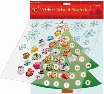 Obrázok produktu pre Adventný kalendár s nálepkami