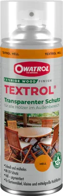 Produktbild von Owatrol Textrol Spray - Holzschutz-Spray für alle Hölzer - Hell