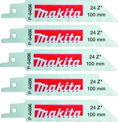 Zdjęcie produktu dla Makita Brzeszczot do piły szablastej do metalu 100 mm - 24 - Bi-Metal - 5 szt.