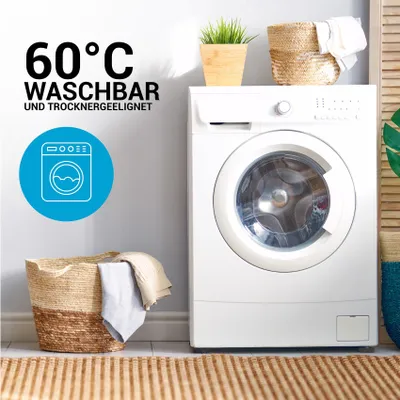 Produktbild von MALIKA Biber Bettwäsche 100% Baumwolle – kuschelig warme Winterbettwäsche, atmungsaktiv & temperaturausgleichend – mit Reißverschluss, 2- oder 4-teilig, 135x200 oder 155x220 cm, Größe:135x200 + 80x80, Design - Motiv:4