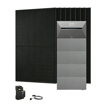 Produktbild von Powerness® Balkonkraftwerk mit Speicher,Anker SOLIX Solarbank 3 E2700 Pro Speicher mit 4x BP2700 Erweiterungsakku,8x 500W Module & Smart Meter 0% VAT