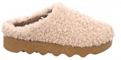 Produktbild von Rohde Plüsch Pudel Hausschuh Beige in Gr. 42