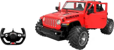 Image de Rastar Bigfoot Wrangler 23038 Voiture télécommandée Rouge Rouge One Size