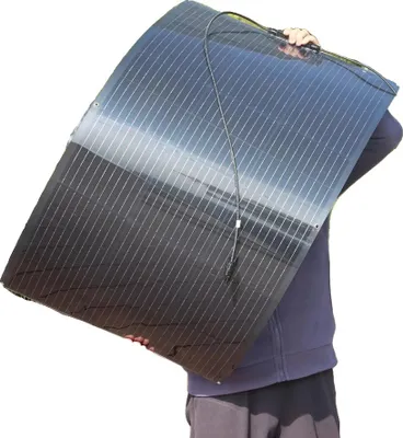 Obrázok produktu pre Flexibilný solárny panel, výkon 150 W, vodotesná konštrukcia, 150 W, 1160 x 565 mm
