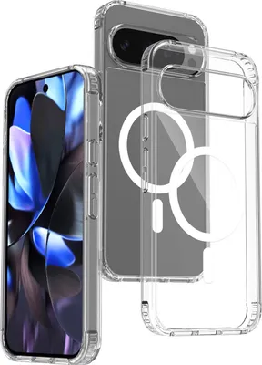 Immagine prodotto di Custodia protettiva ibrida Skin Feel MagSafe trasparente per Google Pixel 10 Pro XL