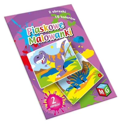 Produktbild von MULTIGRA Sand Malvorlagen Dinosaurier für Kinder 00099